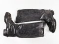 Kavallerie Wehrmacht, Paar Stiefel für Mannschaften. Ungereinigte Kammerstücke, Sohlenlänge 28,5cm