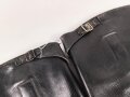 Paar Stiefel für Offiziere,  aus der Nachkriegszeit. Ungereinigtes Paar aus Filmrequisite , Sohlenlänge 29,5