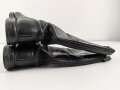 Paar Stiefel für Offiziere,  aus der Nachkriegszeit. Ungereinigtes Paar aus Filmrequisite , Sohlenlänge 29,5