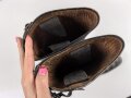 Paar Stiefel für Offiziere, vermutlich aus der Nachkriegszeit. Ungereinigtes Paar aus Filmrequisite , Sohlenlänge 30,5cm