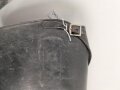 Paar Stiefel für Offiziere, vermutlich aus der Nachkriegszeit. Ungereinigtes Paar aus Filmrequisite , Sohlenlänge 30,5cm