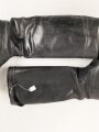 Paar Stiefel für Offiziere, vermutlich aus der Nachkriegszeit. Ungereinigtes Paar aus Filmrequisite , Sohlenlänge 29,5cm