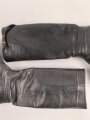 Paar Stiefel für Offiziere, vermutlich aus der Nachkriegszeit. Ungereinigtes Paar aus Filmrequisite , Sohlenlänge 29,5cm