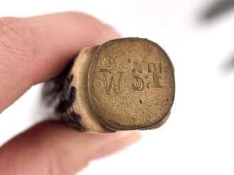 1. Weltkrieg, defekter Grabendolch, dazu vier jagdliche Messer
