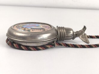 Kaiserreich, Reservistenflasche Porzellan, defekt