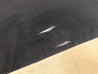 Kaiserreich und 1. Weltkrieg, schwarz weiß rotes Fahnentuch, Maße 40 x 65cm