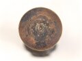 1.Weltkrieg, kleine Vase aus einer Signalpatronenhülse gefertigt ? Bodendurchmesser 31mm, Höhe 110mm