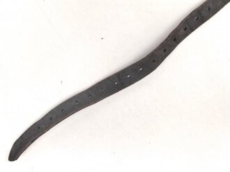 1.Weltkrieg Tornisterriemen, defektes Stück, datiert 1916