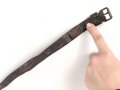 1.Weltkrieg Tornisterriemen, defektes Stück, datiert 1916