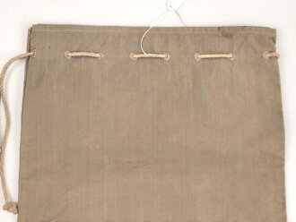 1. Weltkrieg, feldgrauer Leinensack, Kammerstück des Artillerie Regiment 70. Maße 34 x 40cm