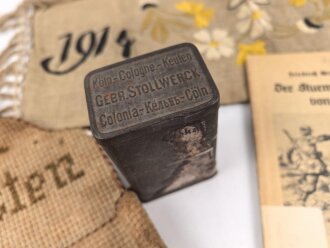 1.Weltkrieg, Konvolut patriotische und persönliche Gegenstände, meist mehr oder weniger defekt.
