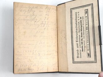 Gewerkschaft Deutscher Lokomotivführer, drei Taschenkalender von 1925, 1927 und 1929
