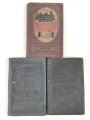 Gewerkschaft Deutscher Lokomotivführer, drei Taschenkalender von 1925, 1927 und 1929