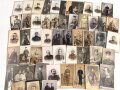Kaiserreich, Konvolut 53 Stück Studioaufnahmen meist 6,5 x 10,5cm, dabei wenige 1.Weltkrieg