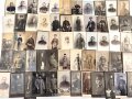 Kaiserreich, Konvolut 56 Stück Studioaufnahmen meist 6,5 x 10,5cm, dabei wenige 1.Weltkrieg