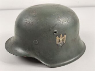 Wehrmacht Heer, Stahlhelm Modell 1942. Originale  Glocke...