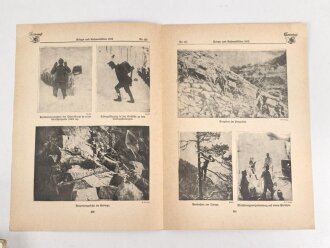 Weltkrieg, Kriegs Ruhmesblätter 1916 und 1917. Ungezählt