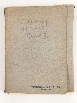 Weltkrieg, Kriegs Ruhmesblätter 1916 und 1917. Ungezählt