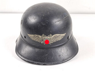 Stahlhelm Luftschutz, in allen Teilen original, das...