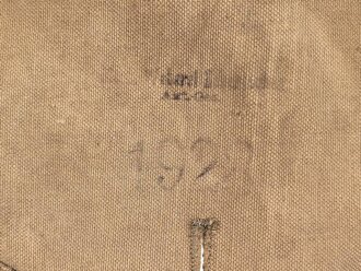 Reichswehr, grosser Wassersack datiert 1928. Gebraucht, ungereinigt