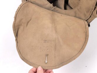 Reichswehr, grosser Wassersack datiert 1928. Gebraucht, ungereinigt