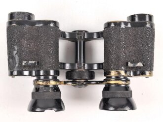 Voigtländer Braunschweig, Fernglas 6 x 21 in Behälter. Gute Durchsicht, Druckknopfverschluss des Behälters funktioniert nicht.