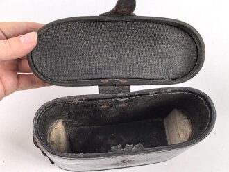 Voigtländer Braunschweig, Fernglas 6 x 21 in Behälter. Gute Durchsicht, Druckknopfverschluss des Behälters funktioniert nicht.