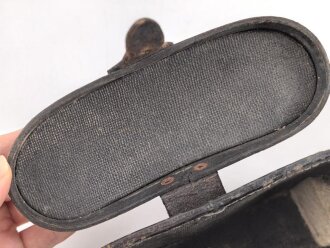 Voigtländer Braunschweig, Fernglas 6 x 21 in Behälter. Gute Durchsicht, Druckknopfverschluss des Behälters funktioniert nicht.