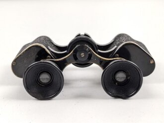 Voigtländer Braunschweig, Fernglas 6 x 21 in Behälter. Gute Durchsicht, Druckknopfverschluss des Behälters funktioniert nicht.