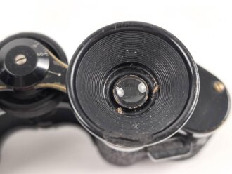 Voigtländer Braunschweig, Fernglas 6 x 21 in Behälter. Gute Durchsicht, Druckknopfverschluss des Behälters funktioniert nicht.