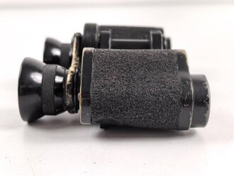 Voigtländer Braunschweig, Fernglas 6 x 21 in Behälter. Gute Durchsicht, Druckknopfverschluss des Behälters funktioniert nicht.