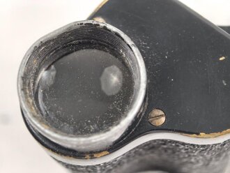 Voigtländer Braunschweig, Fernglas 6 x 21 in Behälter. Gute Durchsicht, Druckknopfverschluss des Behälters funktioniert nicht.