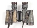 Doppelfernrohr 6 x 30 ohne jegliche Bezeichnung.. Sicherlich militärisches Glas da rechts eine Strichplatte verbaut ist. Verstellungen schwer gängig, Durchsicht lässt sich nicht ganz klar stellen