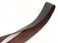 Bandolier für Fahnenträger. Schwarzes Lackleder, weich, ohne Markierungen. Vermutlich Kriegerverein oder ähnliches