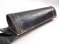 Bandolier für Fahnenträger. Schwarzes Lackleder, weich, ohne Markierungen. Vermutlich Kriegerverein oder ähnliches