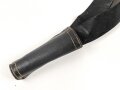 Bandolier für Fahnenträger. Schwarzes Lackleder, weich, ohne Markierungen. Vermutlich Kriegerverein oder ähnliches