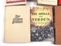 Konvolut Literatur zum Thema " Verdun" neuere und alte Titel gemischt.