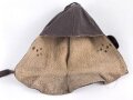 Kopfhaube für Motorradfahrer ? Datiert 1915