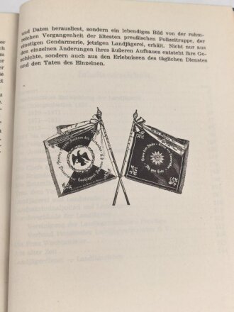 "Die Preussische Landjägerei im Wandel der Zeiten" 275 Seiten, datiert 1939, DIN A5