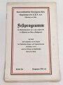 "Festprogramm der Wiedersehensfeier am 1. und 2. Juli 1933 der ehem Angehörigen des R.J.R 221 Offenbach am Main" 14 Seiten, DIN A5