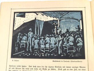 Deutsche Kriegsgefangenenfürsorge Bern "Kriegsgefangenen Kunst" 16 Seiten, DIN A4, komplett