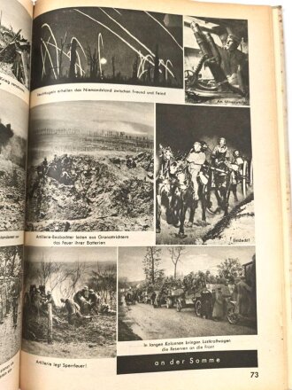 "So war es! Ein Bildbericht vom wehrhaften Deutschland 1915-1918" datiert 1933, 128 Seiten, DIN A5