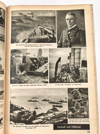 "So war es! Ein Bildbericht vom wehrhaften Deutschland 1915-1918" datiert 1933, 128 Seiten, DIN A5