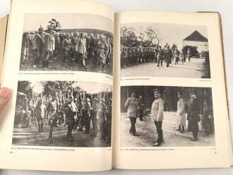 "Um Vaterland und Freiheit" datiert 1915, 112 Seiten, DIN A4, Einband rissig und defekt