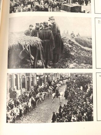 "Um Vaterland und Freiheit" datiert 1915, 112 Seiten, DIN A4, Einband rissig und defekt
