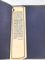 "Um Vaterland und Freiheit" datiert 1915, 112 Seiten, DIN A4, Einband rissig und defekt