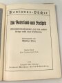 "Um Vaterland und Freiheit" datiert 1915, 112 Seiten, DIN A4, Einband rissig und defekt
