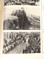"Um Vaterland und Freiheit" datiert 1915, 112 Seiten, DIN A4, Einband rissig und defekt