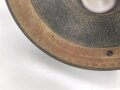Hölzernes Gestell für ein optisches Gerät. Die Beine ausziehbar, Gesamthöhe nicht ausgezogen 120cm.