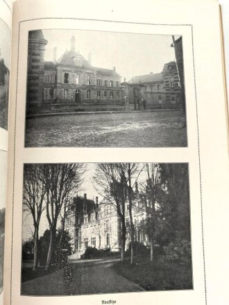 "Bilder aus der Champagne und von der Aisne - Zweite Folge 1916" 80 Seiten, unter DIN A4